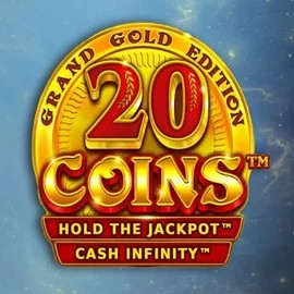 Official Slots logo: 20 Coins Grand Gold Edition by Wazdan at Betalice Casino
