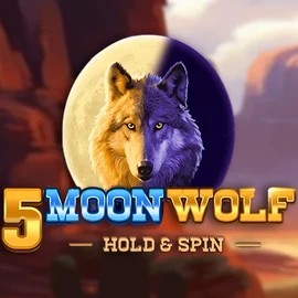 5 Moon Wolf by Apparat Gaming, showcased at casinobetalice.com – game logo