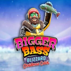 Bigger Bass Blizzard Christmas Catch slot logo by Pragmatic Play at Betalice Casino
