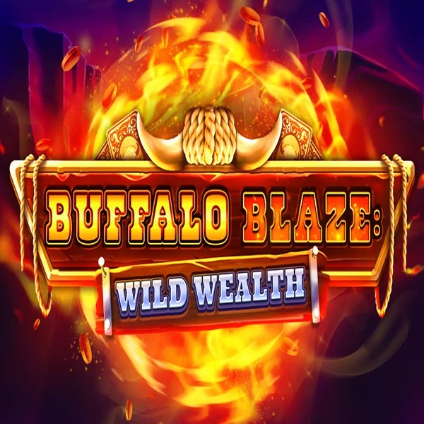 Buffalo Blaze Wild Wealth logo by OctoPlay Betalice Casino