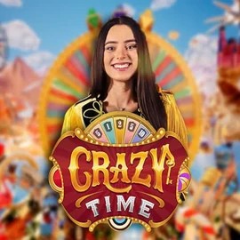 Crazy Time slot icon by Evolution, available at Betalice Casino