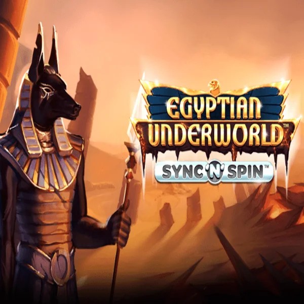 Egyptian Underworld logo by Greentube at Betalice Casino