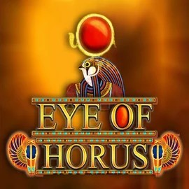 Eye of Horus online game logo by RTG (Reel Time Gaming) on casinobetalice.com