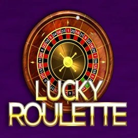 Lucky Roulette slot logo by Belatra Games at Betalice Casino