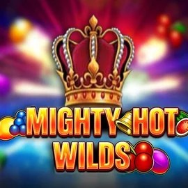 Mighty Hot Wilds slot logo by Inspired Gaming at Betalice Casino