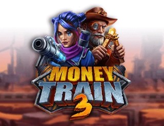 Money Train 3 slot logo by Relax Gaming at Betalice Casino