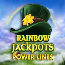 Rainbow Jackpots Power Lines online game logo by Red Tiger Gaming on casinobetalice.com