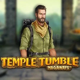 Temple Tumble Megaways slot logo by Relax Gaming at Betalice Casino