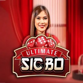 Ultimate Sic Bo slot logo by Ezugi at Betalice Casino